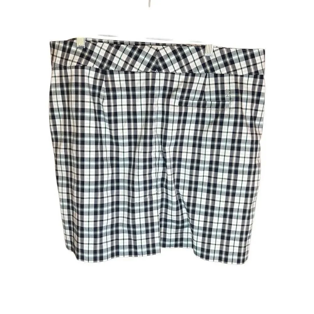 Izod Golf Skort Navy and Lime Green Size 12